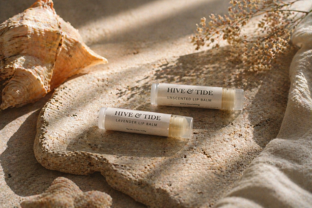 Natural Nourishing Lip Balm | Lavender